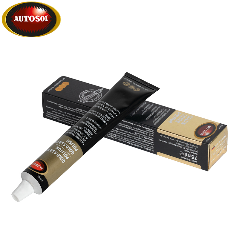 欧德素（AUTOSOL）金银擦亮膏 首饰清洁剂 项链清洗抛光膏 金银划痕去污修复剂 75ml