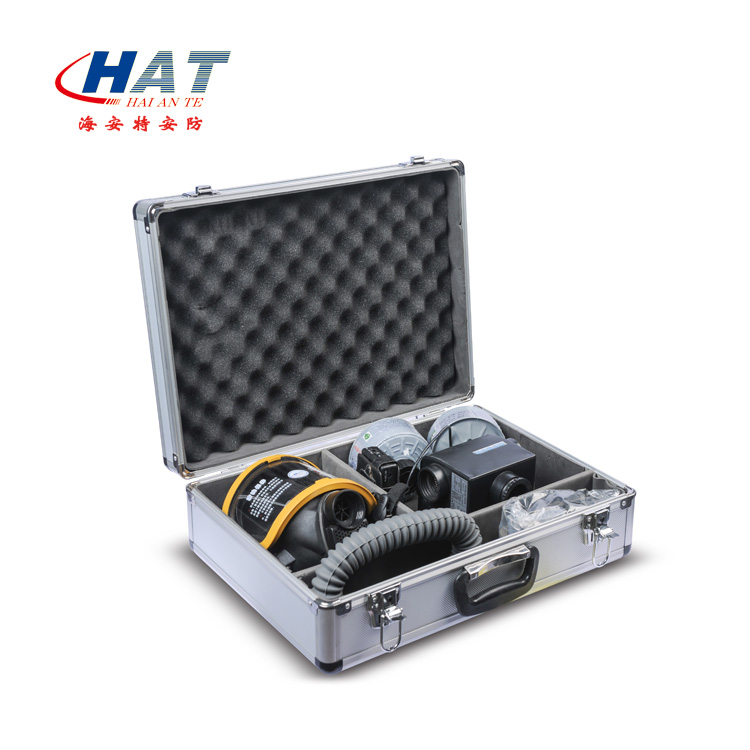 海安特 强制送风过滤式呼吸器 含防毒面具3号滤毒罐 1套 防有毒气体装修喷漆专用油漆生化病毒HAT-QS