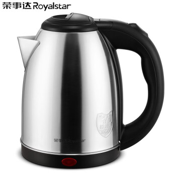 荣事达家用电水壶烧水壶大容量不锈钢G183T2A 黑色 G183T2A