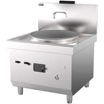 圣托（Shentop）商用燃气单头大锅灶不锈钢猛火灶 酒店饭店电燃灶 单位厨房天然气炒炉煤气灶 STRA-AD60