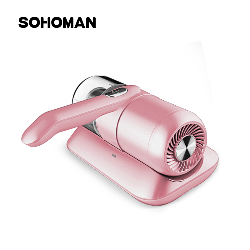 索哈曼/SOHOMAN C1 手持无线除螨仪 粉色