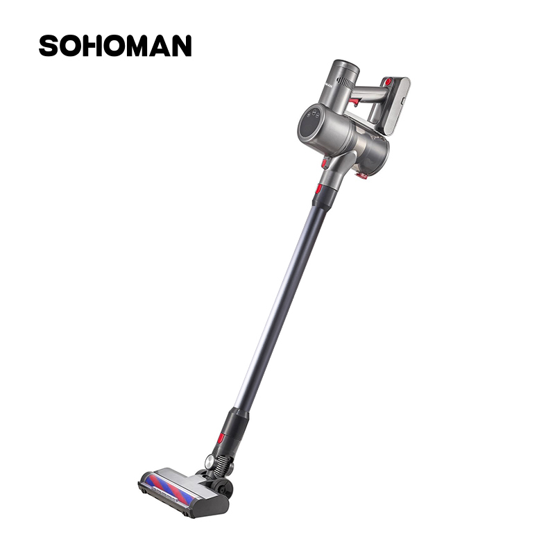 索哈曼/SOHOMAN V22 无线手持吸尘器 灰色