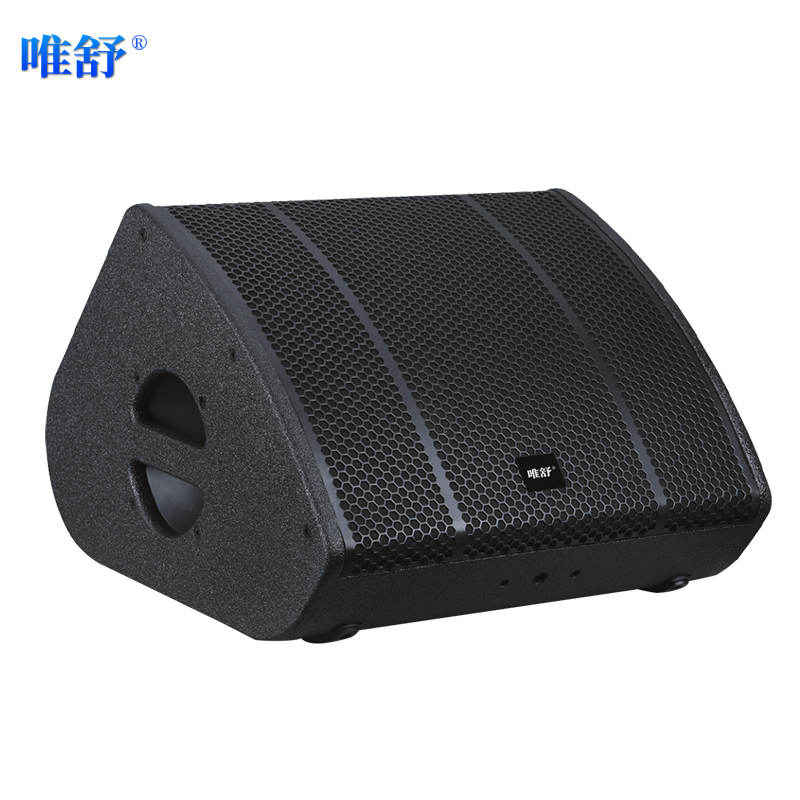 唯舒MK4单12吋返听音箱专业大型会议室舞台同轴监听返听音响多功能厅婚礼演出专用大功率音响300W