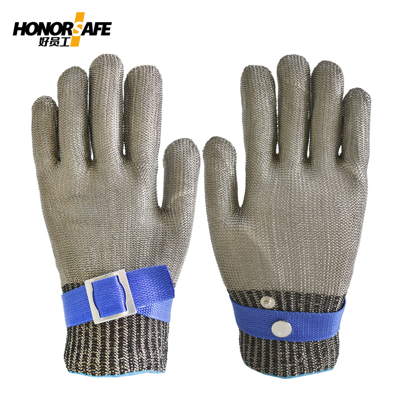 好员工PG-207钢丝防切割手套 L码