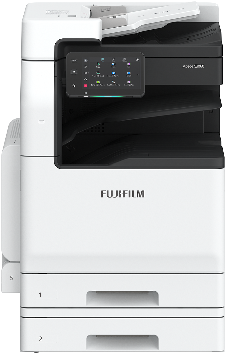 富士胶片( FUJIFILM) Apeos C3060 CPS-B 2Tray  A3彩色多功能复合复印机 含输稿器+两纸盒 30速