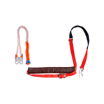 金能 JN-AQD-YK/G 电工单腰带 安全带 橘红色