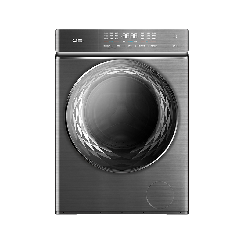 威力（WEILI）12公斤/10公斤洗烘一体/单洗滚筒洗衣机XQG100-1468DDHI