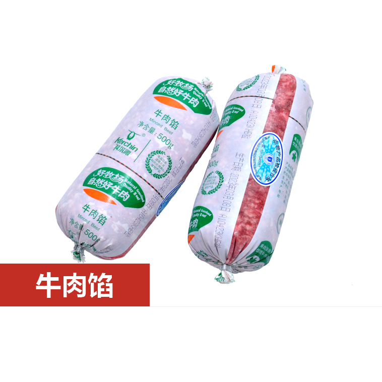 科尔沁 牛肉 肉馅 500g
