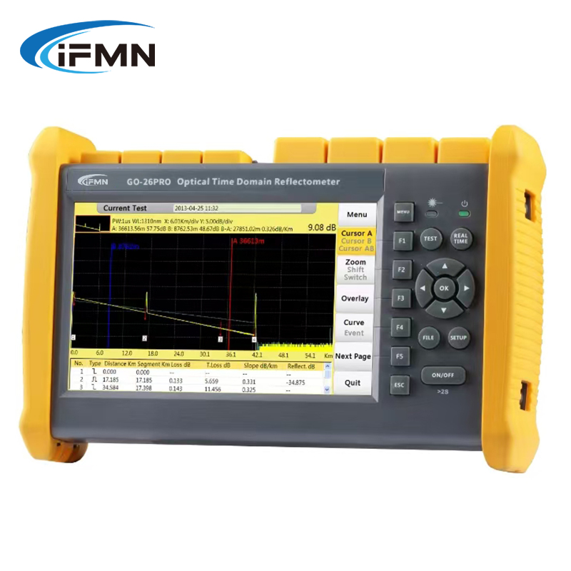 IFMN GO-38PRO GO系列 OTDR光时域反射仪 150公里测量 骨干城域光网络施工运维