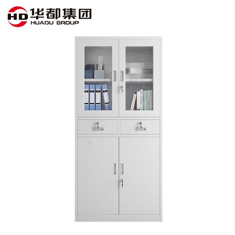华都 HDDS-05  轻惠型中二斗文件柜 1800*850*390mm