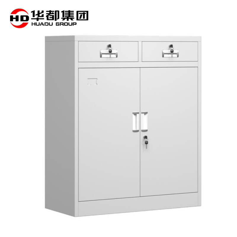 华都 HDDS-17  轻惠型中二斗矮柜  900*850*390mm