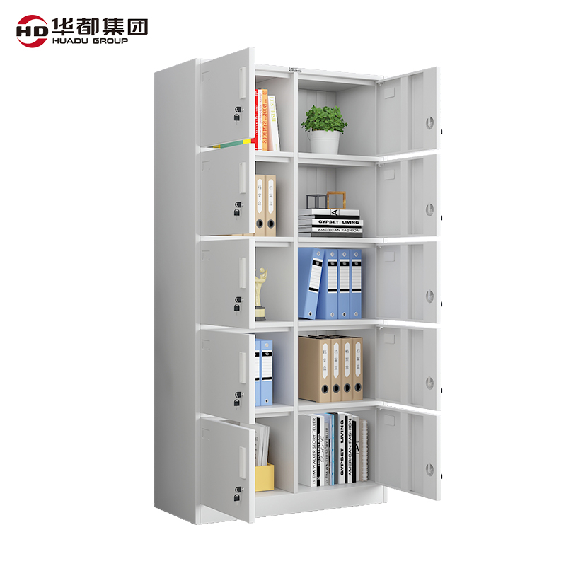 华都 XHDL-13  十门更衣柜  1850*900*390mm