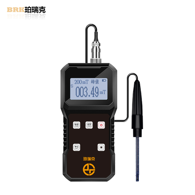 珀瑞克TM-800高斯计磁场强度检测仪磁力磁场检测特斯拉计磁强计二级精度