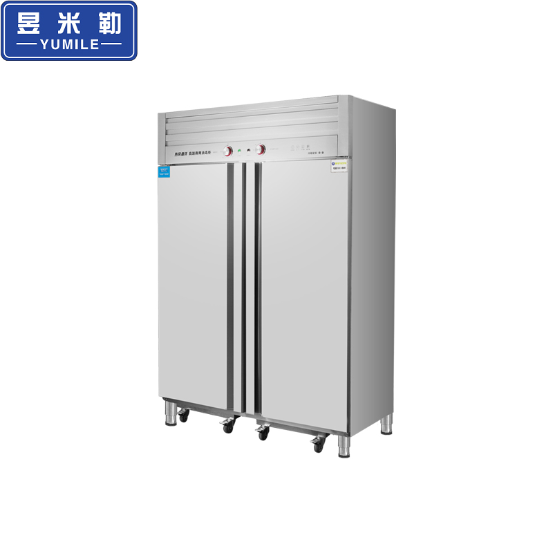 商用消毒柜 双门门工程推车款商用消毒柜 商用单位餐厅酒店厨房食堂用大容量餐具筷子茶杯消毒碗柜