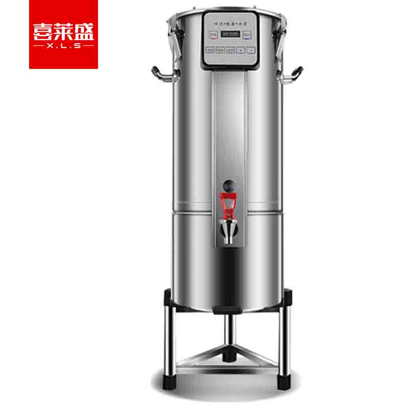 榨汁机 喜莱盛 9136-S15L 按键式 灰色 15L 有网研磨