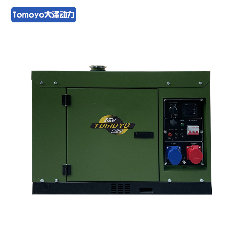 电启动5KW低噪音柴油发电机单三相可选车载户外电源TO6800ET-J