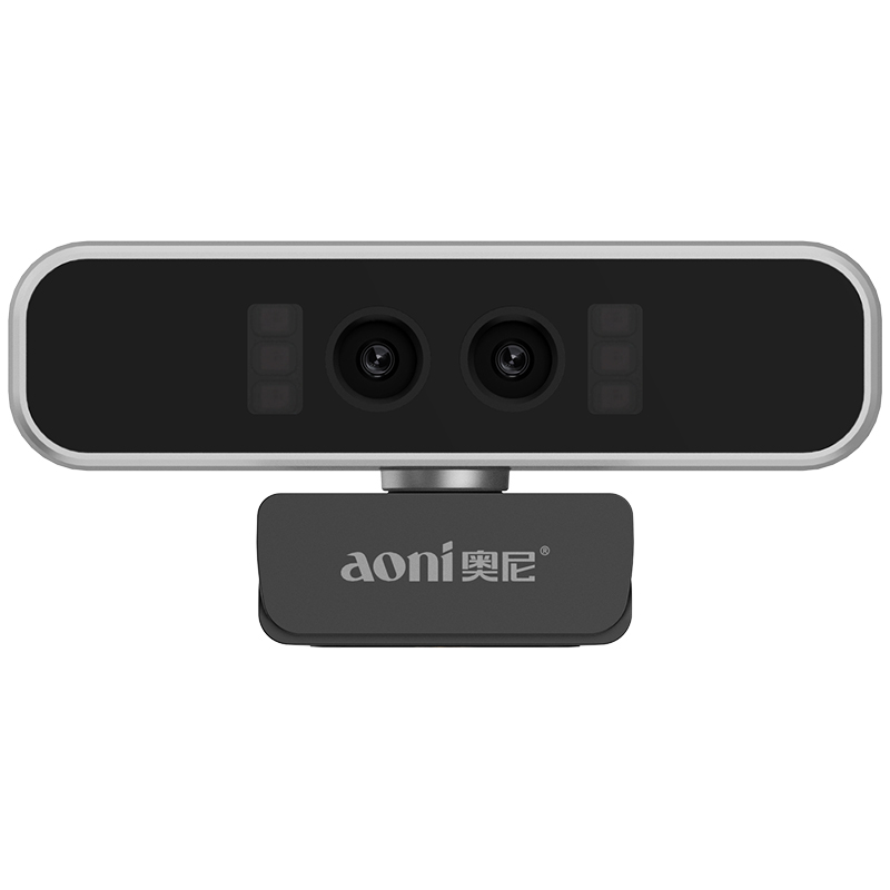 奥尼（aoni）人脸识别摄像头 高清红外摄像头 双目活检生物识别人脸检测采集USB台式笔记本电脑 S500JW