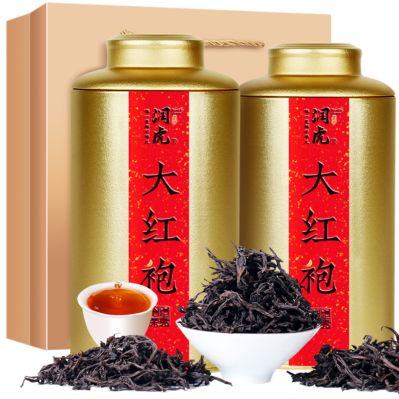 【润虎】聚茶系列 大红袍(乌龙茶)320克(160克×2)/套