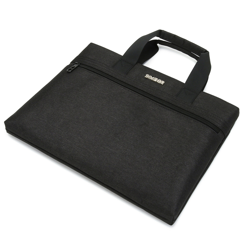  斯莫尔（SIMOER）SL-5533黑色公文包男事务包手提包 手提袋文件夹档案袋文件袋防水商务包