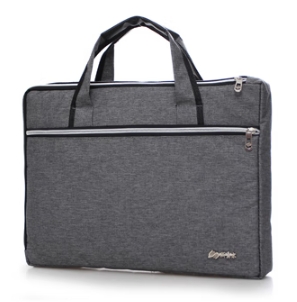 斯莫尔（SIMOER）SL-8133 灰色手提包牛津布包商务公文包15.6英寸电脑包