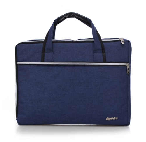 斯莫尔（SIMOER）SL-8133 蓝色手提包牛津布包商务公文包休闲包15.6英寸电脑包