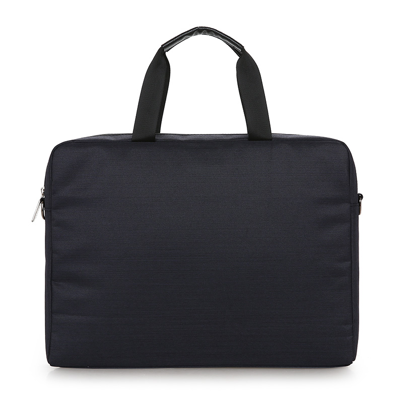 斯莫尔（SIMOER）定制SL-8146 黑色事务包商务包男手提包牛津布收纳袋公文包文件包