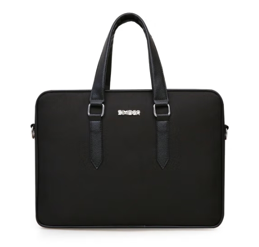 斯莫尔（SIMOER）SL-8148黑色手提包公文包牛津布文件包商务包收纳袋文件袋资料袋