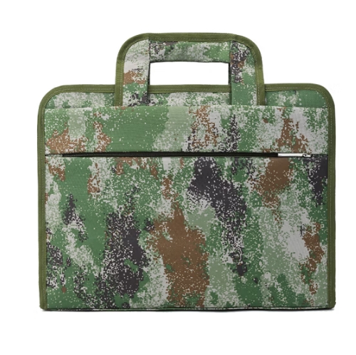 斯莫尔（SIMOER）826丛林迷彩包 陆军海军空军迷彩绿电脑包文件包公文包手提包