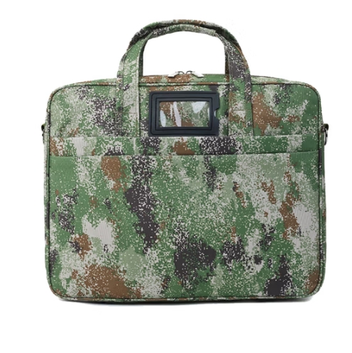 斯莫尔（SIMOER）827丛林迷彩 陆军海军空军迷彩绿电脑包文件包公文包手提包