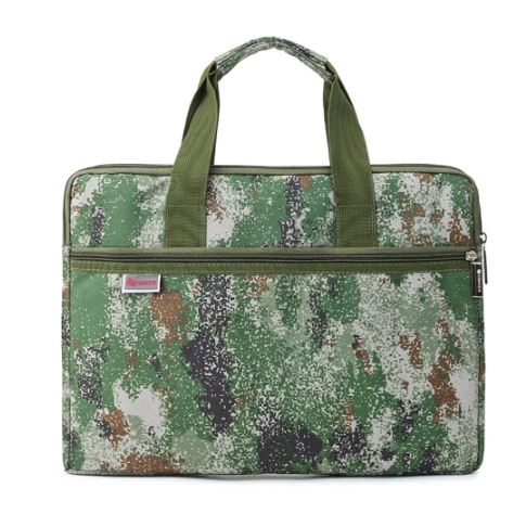 斯莫尔（SIMOER）SL-828迷彩绿 迷彩包电脑包文件包 大容量公文包手提包