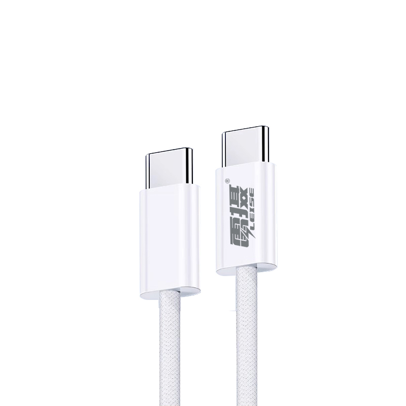 雷摄双Type-C  60W快充数据线 