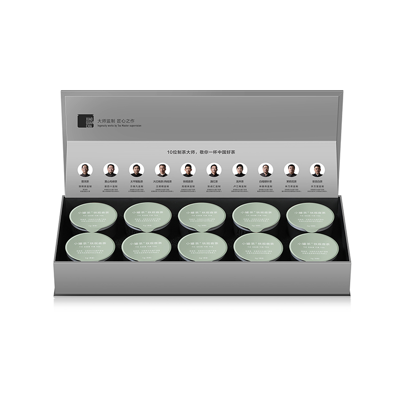 小罐茶 银罐10罐装 铁观音茶 40g