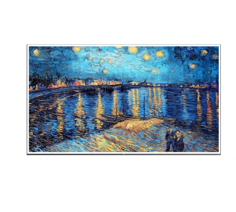 长虹 100Q10ART PRO 100英寸艺术电视纤薄壁画贴墙QDMiniLED 106% P3量子点高色域智能平板电视机 100英寸