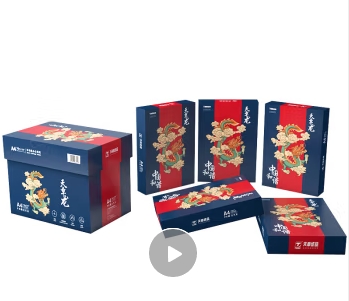 天章龙A4打印纸复印纸 70g 500张/包 5包/箱(共2500张)