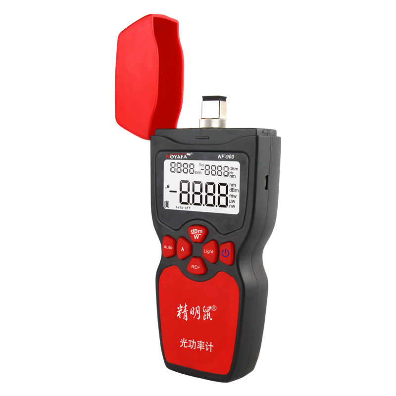 精明鼠 (noyafa) NF-900 手持式光功率计 支持6波长测试 高精度型 波长800-1700nm