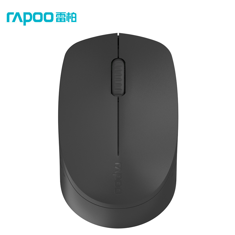 雷柏（Rapoo） M100G 无线鼠标 蓝牙鼠标 办公鼠标 轻音鼠标 便携鼠标 无线2.4G/蓝牙3.0/蓝牙4.0三模 深灰色