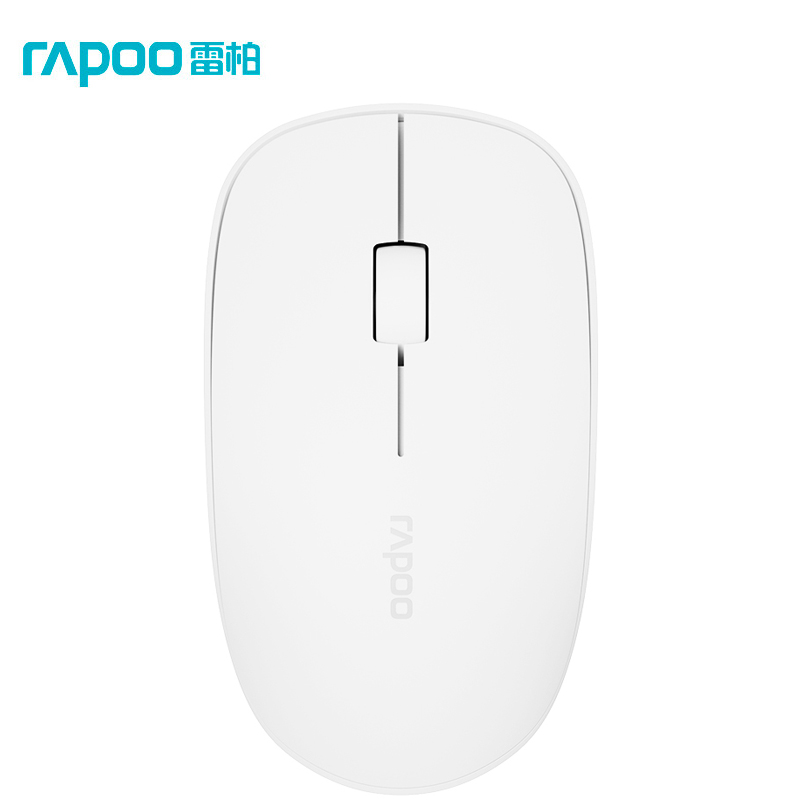 雷柏（Rapoo） M200G 无线鼠标 蓝牙鼠标 办公鼠标 轻音鼠标 便携鼠标 无线2.4G/蓝牙3.0/蓝牙4.0三模 白色