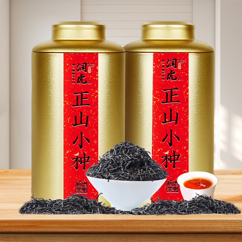 [润虎] 茶叶 500g 500g 一级 无烟种 250g/罐，2罐/组 1组