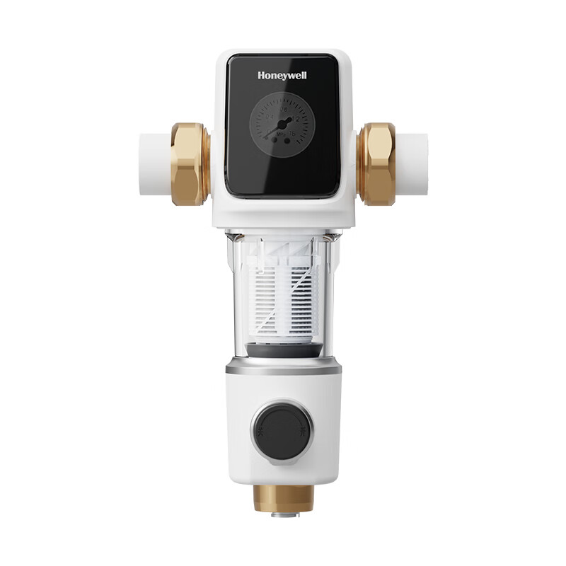 霍尼韦尔（Honeywell）9T大通量 前置过滤器 0铅0双酚A母婴级  【水压表款】PFF20M12