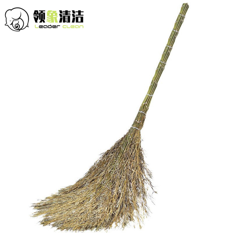 领象 环卫扫把笤帚扫帚 扫马路竹扫把 竹扫帚大扫把高1.7米竹编款