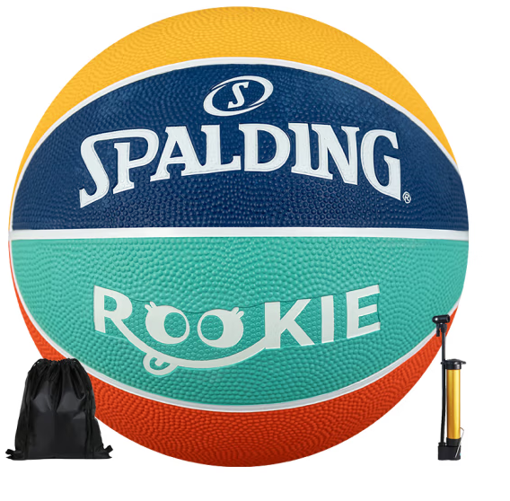 斯伯丁（SPALDING）篮球5号室内外通用耐磨防滑青少年学生训练运动五号蓝球