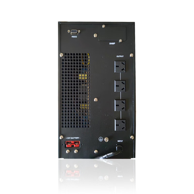 联科（LianKe） DS-LK2KVA 在线式UPS不间断电源智能稳压2KVA/1800W应急备用电源 单主机无电池 黑色