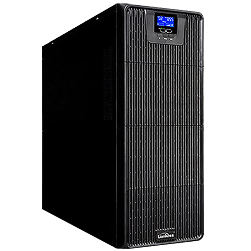 联科DS-LK6K 在线式UPS不间断电源智能稳压6KVA/5400W办公电脑服务器停电应急备用电源内置电池 黑色