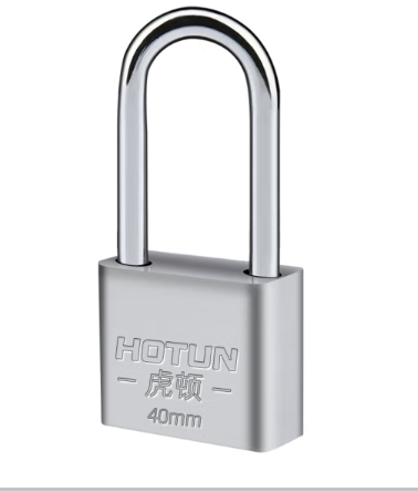 虎顿（HOTUN）加长挂锁 防水防锈柜门房门库房门挂锁 防盗窗挂车箱挂锁40L