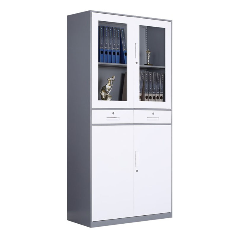 悦山 YSOA1fo09-06HTB中二斗文件柜900*400*1850mm