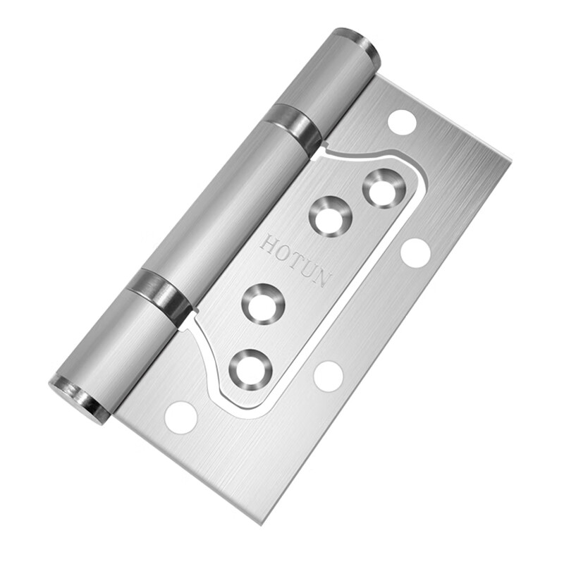 虎顿（HOTUN）不锈钢子母合页房门铰链加厚轴承字母活页免开槽ZM02（1片）本色