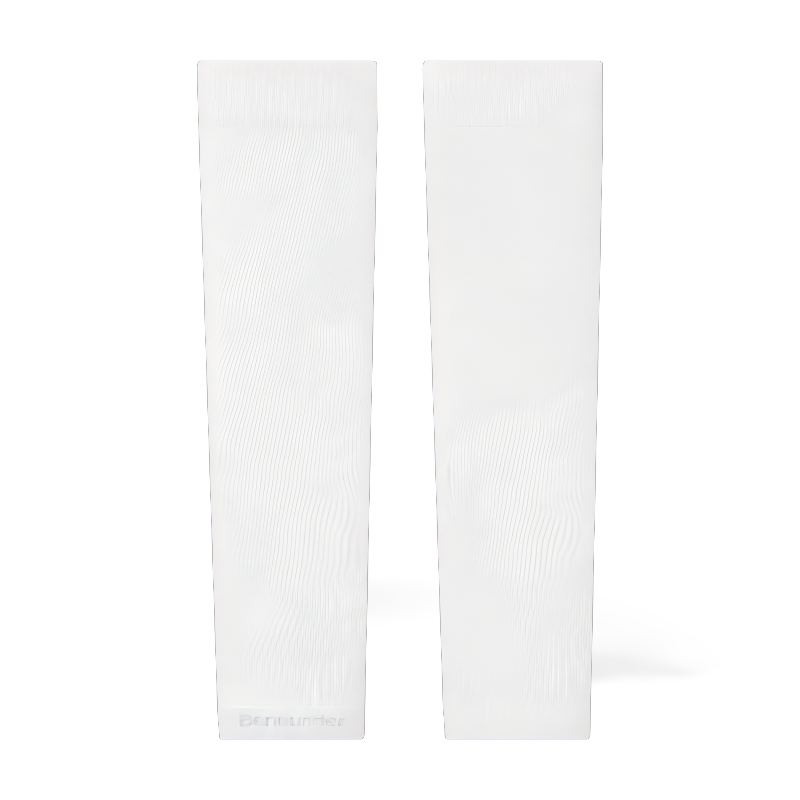 蕉下高弹防晒袖套ES37024	沁柔白