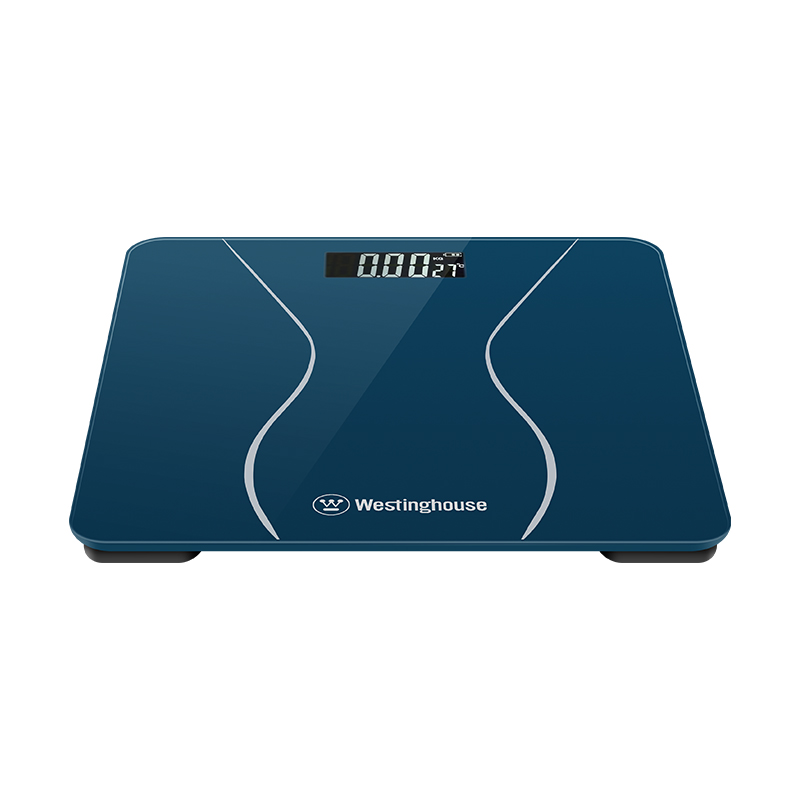 西屋（Westinghouse）体重秤T101电子秤家用体重秤精准 孔雀石蓝