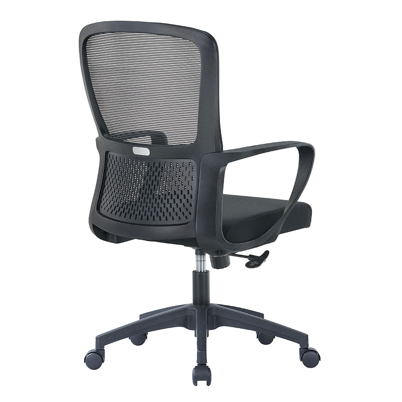 悦山 YSOC1U-069BW职员办公椅 无头枕585*580*960-1060mm