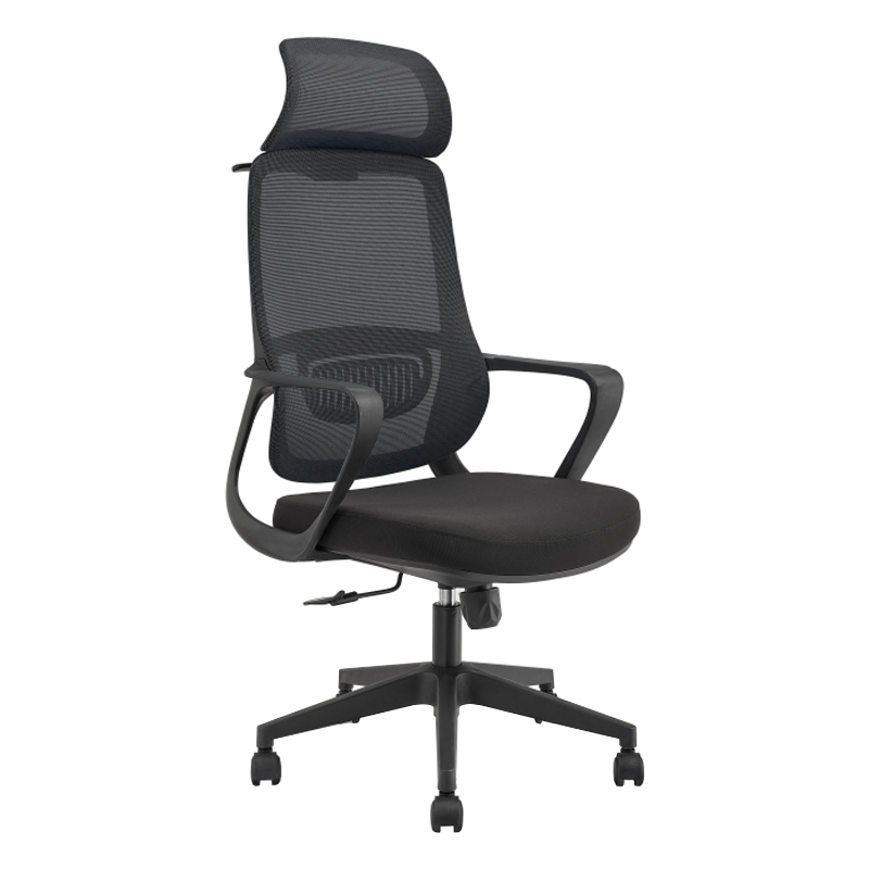 悦山 YSOC1LJ2005AWH 悦山 办公椅主管经理椅转椅带头枕 A款 600*620*1220-1320mm